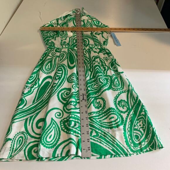 Antonio Melani Dress Women 0 Ivory Apple Paisley Lined Nilliona Halter Neck Mini - Picture 7 of 16